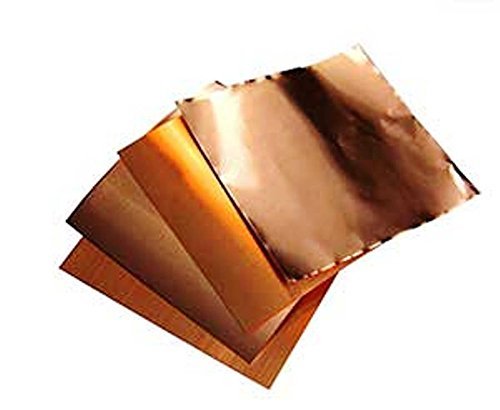KAROLANE® Pure Copper Leaf 15 Sheets for Yantra Writing & Ritual 6inch X 6inch