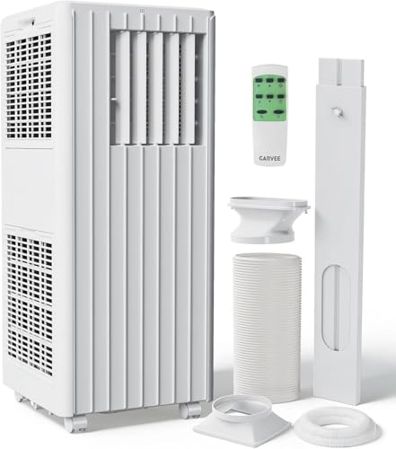 Image of 8,000 BTU Portable Air Conditioners, 4-in-1 AC Unit with Dehumidifier & Fan, Cools Up to 350 Sq. Ft, Window Installation Kit, Remote Control, LED Display & 24H Timer, for Home