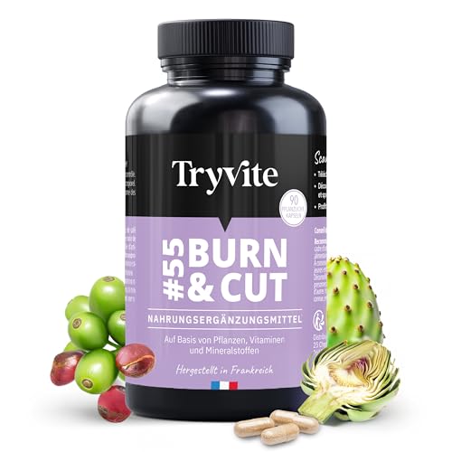 Stoffwechsel Beschleunigen Abnehmen Schnell Fettverbrenner | Abnehmen Tabletten Schnell | Fatburner Extrem Stark Abnehmen | TRYVITE BURN&CUT | 90 Stoffwechsel Kapseln Stoffwechsel Beschleunigen Abnehmen Schnell Fettverbrenner | Abnehmen Tabletten Schnell | Fatburner Extrem Stark Abnehmen | TRYVITE BURN&CUT | 90 Stoffwechsel Kapseln