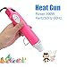 Heat Gun, Mini Hot Air Gun for DIY Crafts Portable Heat Air Gun Tool for Embossing Shrink Wrapping Drying Paint