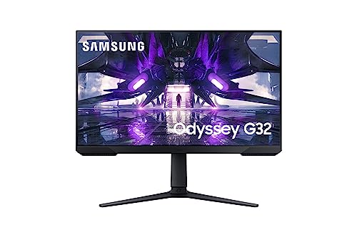 Monitor Gamer Samsung Odyssey G32 com 165Hz, 1ms, tela 24 Polegadas Full HD