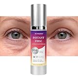 SUNHQXM 20S Instant Eye Lift Cream | Firms Eye Area, Smooths Wrinkles & Reduces Puffiness and Under-Eye Bags – Dual Firming Action, Long-Lasting Results, 30ml/1 OZ