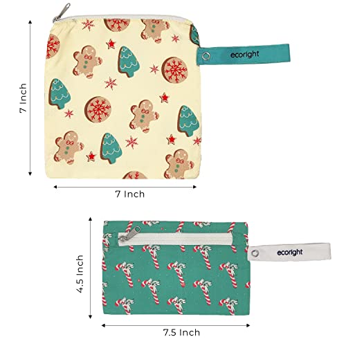 Image of Eco Right Multipurpose Pouch for Girls, Eco-Friendly Alternative to Zip Lock Bags | Made of Recycled PET Bottles