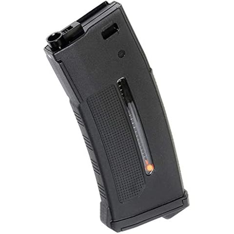 Airsoft Softair PTS 250rd EPM1 Mag Magazin für APS, D-Boys, Classic Army, WE, SRC, JG, E&C, CYMA, KWA G&P VFC Tokyo Marui M4 AEG Schwarz Cover