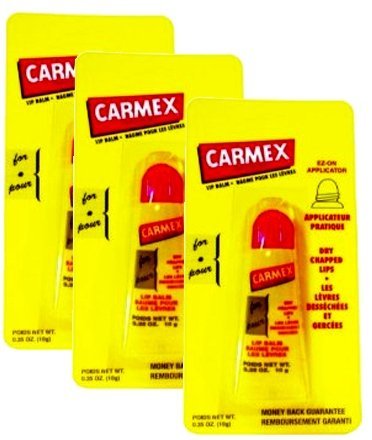 Carmex Lip Balm Tube Orginal 10Gm-Pack Of 3