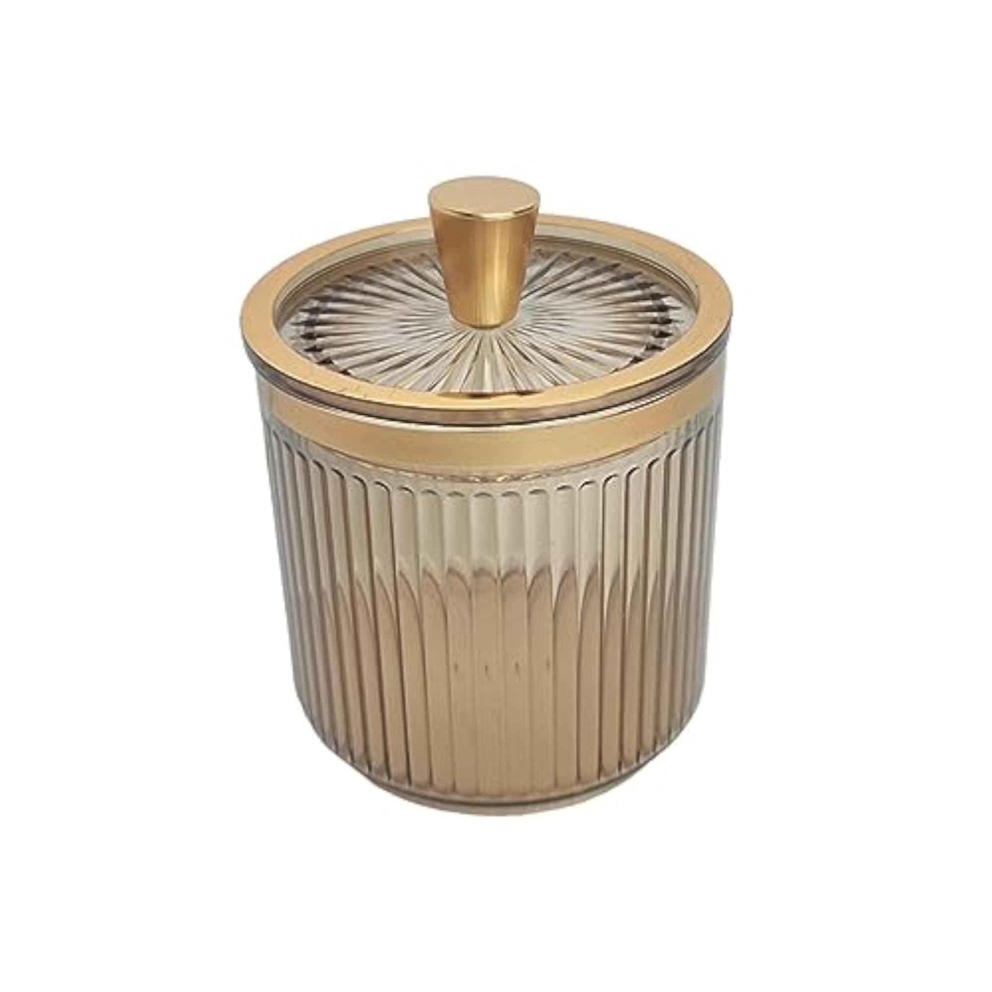4x Multifunctional Makeup Cotton Swab Ball Holder Jar