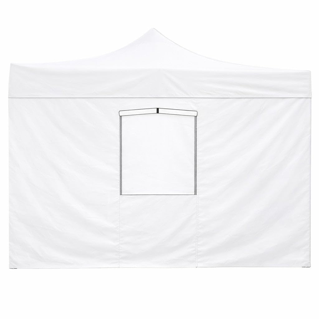 Toile latérale haut de gamme imperméable blanche 3x2m pour gazebo