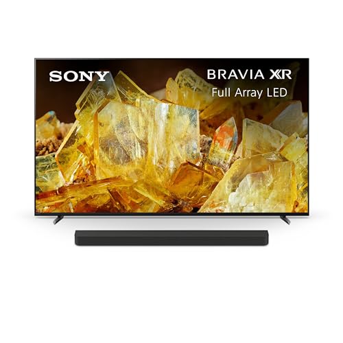 Image of Sony 55 Inch 4K Ultra HD TV X90L Series: BRAVIA XR Full Array LED Smart Google TV with Dolby Vision HDR and Exclusive Features for The PlayStation 5 XR55X90L BRAVIA Theater Bar 8 Sound Bar