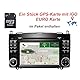 Amaseaudio Wince Autoradio, 2 Din, Kompatibel mit Mercedes-Benz A-Class W169 (2004-2012), 7 Touchscreen, Eingebauter DVD-Player, Unterstützung GPS Navigation(inklusive SD-Karte mit Karte), USB Port