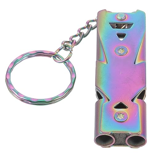 Toddmomy Stainless Steel Bird Training Whistle Dog Training Whistle Recall for Parakeet