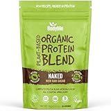 BodyMe Mezcla de Proteina Vegana Organica en Polvo | Crudo Cacao Coco | 1kg | Sin Edulcorante | Baja Carb | Sin Gluten | 3 Proteinas Veganas | 21g Proteina Vegetal Completa | Aminoacidos Esenciales