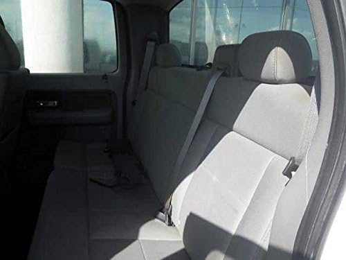 Durafit Seat Covers, Made to fit 2004-2008 F150 XLT Front and Back Seat Set. Front 40/20/40 Split Seat with Integrated Seatbelts. Rear 60/40 Split Seat Covers in Dark Gray Leatherette