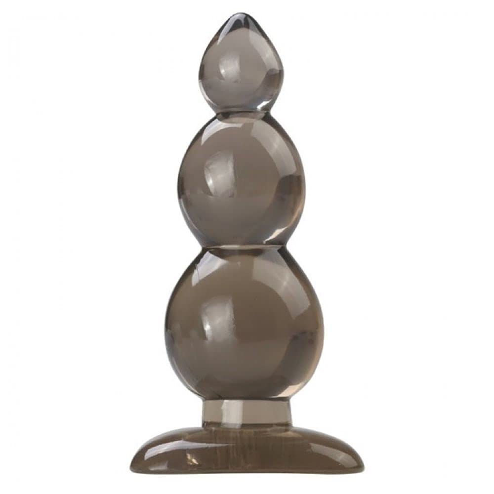BeHorny Butt Plug Anal Sex Toy, Balled Zones Black