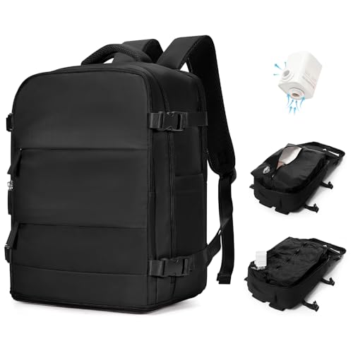 Sac à dos compression sous vide Ryanair pour voyager léger en week-end prolongé
