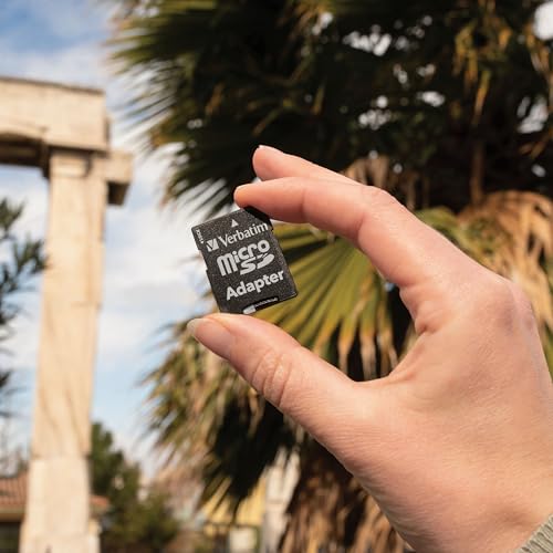 Image of Verbatim 47041 ProMicroSDHC 32GB microSDHC Card U3 | Up to 90MB /s Read Speed | Class 10 | Full HD & 4K Recording Compatible