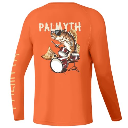Image of Palmyth Boys Fishing Shirt Long Sleeve UPF 50+ Quick Dry