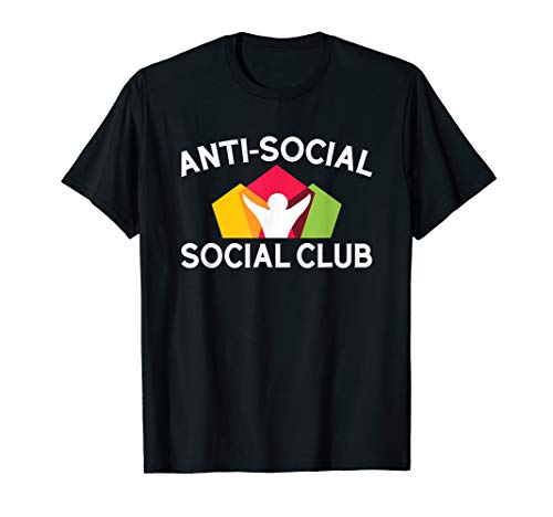 Funny Anti-Social Social Club T-Shirt