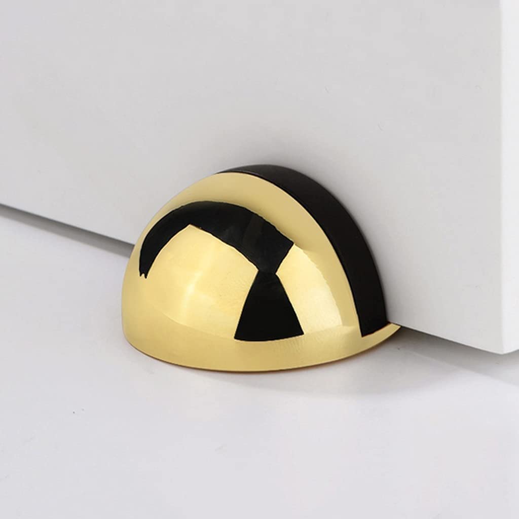 Door Stop， Hidden Door Holder Catch Floor Mounted Nail-Free Hardware(D)