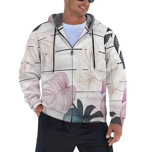 Sweat à capuche pour homme S-6XL contre le froid vêtement zippé confort
