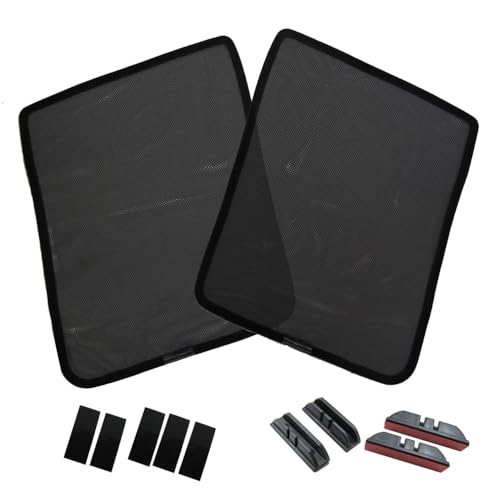 メッシュカーテン ハーフサイズ 三菱 デリカミニ 2枚 M14401-2 互換品