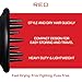 Red by Kiss Universal Hair Dryer Diffuser, Heavy Duty Rubber Grip, Long Prongs for Volume & Root Drying, Compact Design Fits 99% Dryers for Fast Drying & Shine Boost and Bouncy Curls