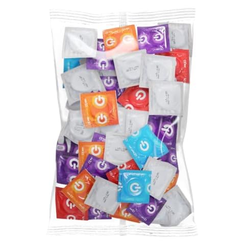 Paquete de 50 preservativos ON) Topmix Cover