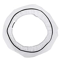Ringlicht Softbox Diffusor, LED Ringlicht, Weiches Tuch, Live Beauty Fülllicht, Weiches Tuch, Einfach zu Falten. (14 Zoll Ringdiffusor weiß)