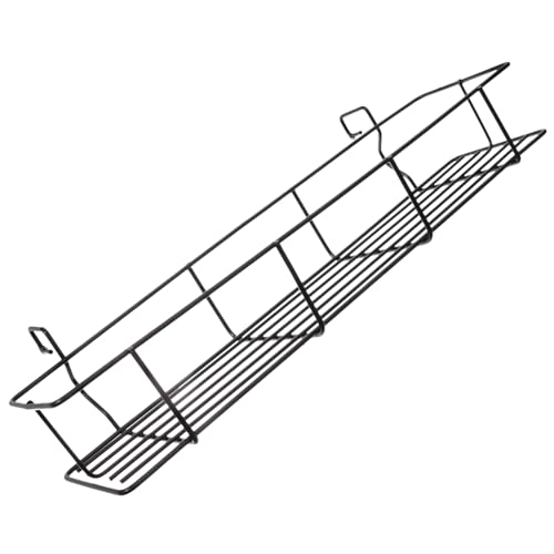 Toddmomy Bbq Grill Basket Sturdy Storage Condiment Bottles Holder Metal Hanging Basket Easy Install Hooks Random