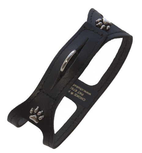 ChokeFree Pet Shoulder Collar, 22-Inch, Non Metallic Black