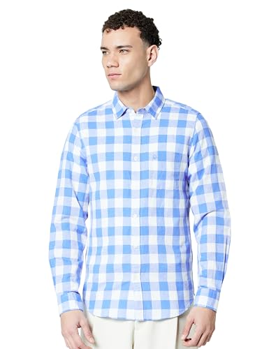 Image of United Colors of Benetton Men's Cotton Slim Fit Shirt