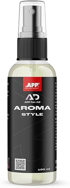 APP for AD Aroma Style - Désodorisant voiture intérieur | Parfum voiture, neutralise les mauvaises odeurs | Format compact 100 ml | Musc, iris délicat et mandarine juteuse - 2
