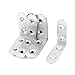 uxcell 10 x Stainless Steel Shelf Support Corner Brace Angle Bracket 50x50mm