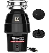 1/2 HP Garbage Disposals, TECASA Continuous Feed, Stainless - Want It All
