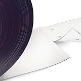 Aleco 177008 Clear-Flex II TearAway PVC Perforated Pre-Punched Standard Smooth Replacement Strip, 7' Length x 8