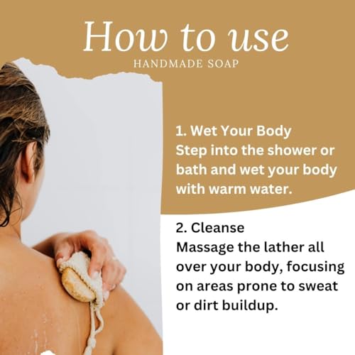 Image of Khadi Gold Handmade Bathing Soap Bar 125g | Natural & Herbal | Glowing & Brightening Skin | Deep Cleansing & Nourishing | For Natural Glow & Radiant | All Skin Types | Men & Women