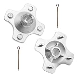 Cylinman Front Left Or Right Wheel Hub Wheel Hub W/Nut Fit for Honda RANCHER 420 TRX420TE 2X4 ES Fit for Honda RANCHER 420 TRX420TM 2X4 2007-2013