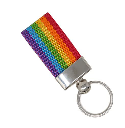 GOS Best Supplies Schlüsselanhänger Regenbogen für Herren und Damen, LGTBI LGBTQ Pride Accessoires