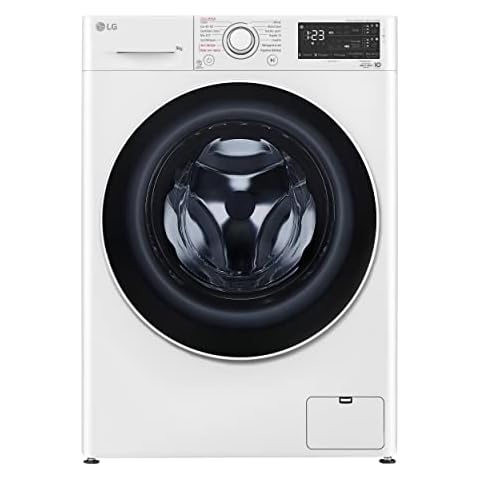 Lavadora LG F4WV3509S3W con AI Direct Drive y Vapor Cover
