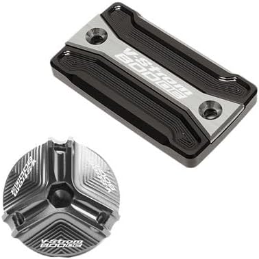 Para SUZUKI V-STROM Vstrom DL 800 DE 800DE 800DE 2023 Tapa de líquido de frenos de motocicleta Tapa del depósito del cilindro maestro (color