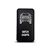 CH4x4 Toyota Push Switch Tacoma Ditch Lights Symbol - Blue LED