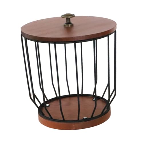 CONGARTENO Contenitore Cialde Caffè in Metallo Cestino Da Scrivania Per Capsule Caffè Organizzatore Per Cialde