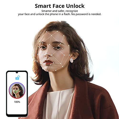 OSCAL Teléfono Móvil Baratos C20, Android 11 Batería 3380 mAh 6.1" HD+ Pantalla 19.5:9 Smartphone 32GB ROM (Ampliable 128GB) Quad-Core 3G Dual SIM Moviles Libres Face ID/GPS/FM