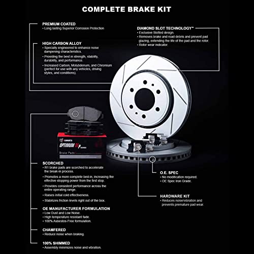 Image of R1 Concepts Front Brake Kit Fits 2019-2022 Genesis G70