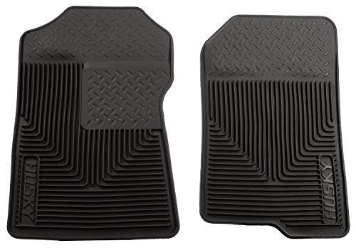 Husky Liners Heavy Duty Floor Mats | Front Floor Mats - Black | 51021 | Fits 1997-2004 Ford F150 SuperCab/Standard 2 Pcs