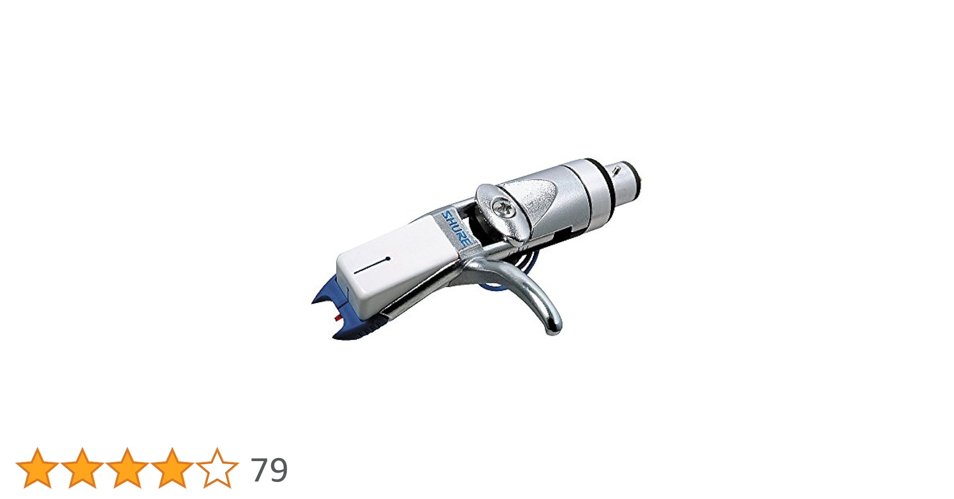 Shure Whitelabel DJ Needle ホワイトレーベル Shure WHLB Whitelabel Club DJ Turntable Cartridge & Needle w