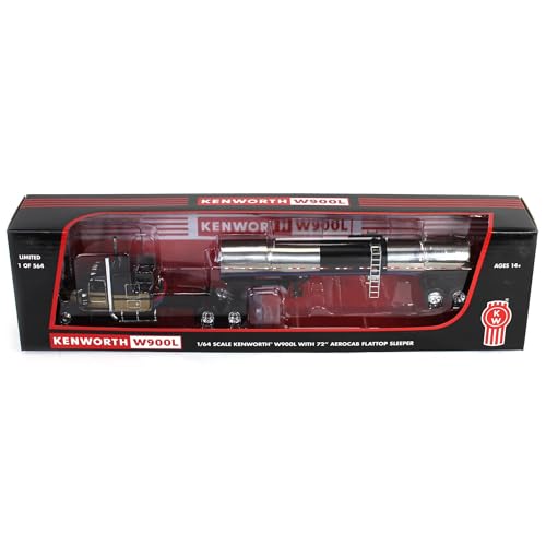Kenworth W900L 1/64 con Tanque Brenner First Gear miniatura 5