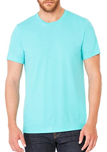 Bella+Canvas Perfect Tri-Blend Fashionable T-Shirt, Large, Seagrass Triblend