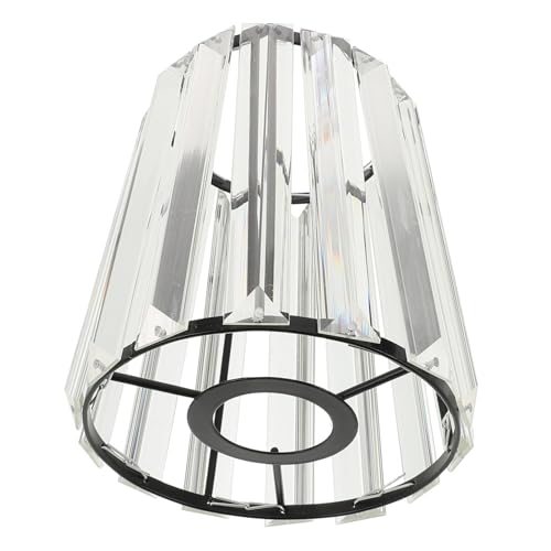 HOMSFOU Pendant Light Shade Glass Lampshade Replacement for Indoor Lighting Fixtures 5.91X5.12X7.09In Decorative Lamp Shade Suitable for Wall and Ceiling Lights - Image 5