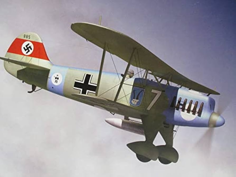 クラシックエアフレー厶のハインケルHe-51 Classic Airframes 1/48 He-51, by Lee Fogel