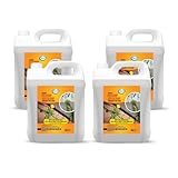 JOVS Weed Killer 4x 5L Ready to Use – Fast Acting Weed Killer Spray for Patios, Paths, Driveways & Gardens – Contains Acetic Acid – Kills Moss & Common Garden Weeds.